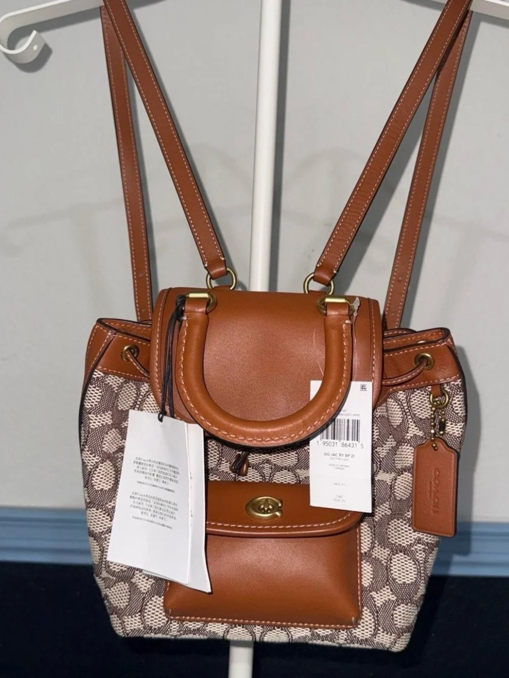NWT Coach Riya 21 Backpack